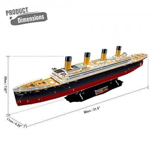 CubicFun 3D PUZZLE Titanic Ship